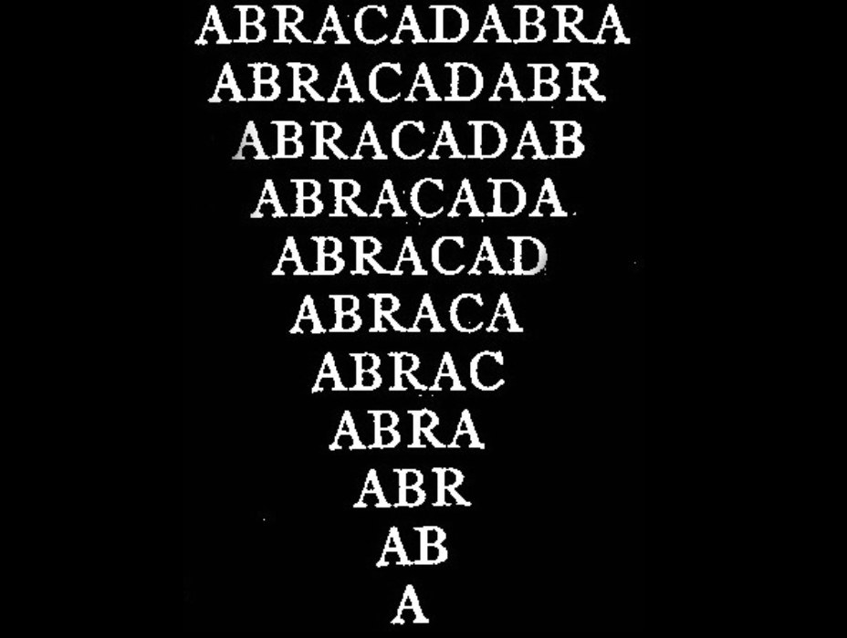 Read more about the article ABRACADABRA-Spell for Healing