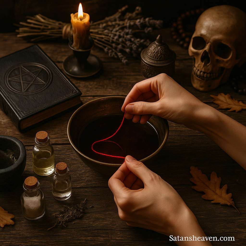 This ritual is designed to cleanse yourself of harmful energy and safely return it to its source.