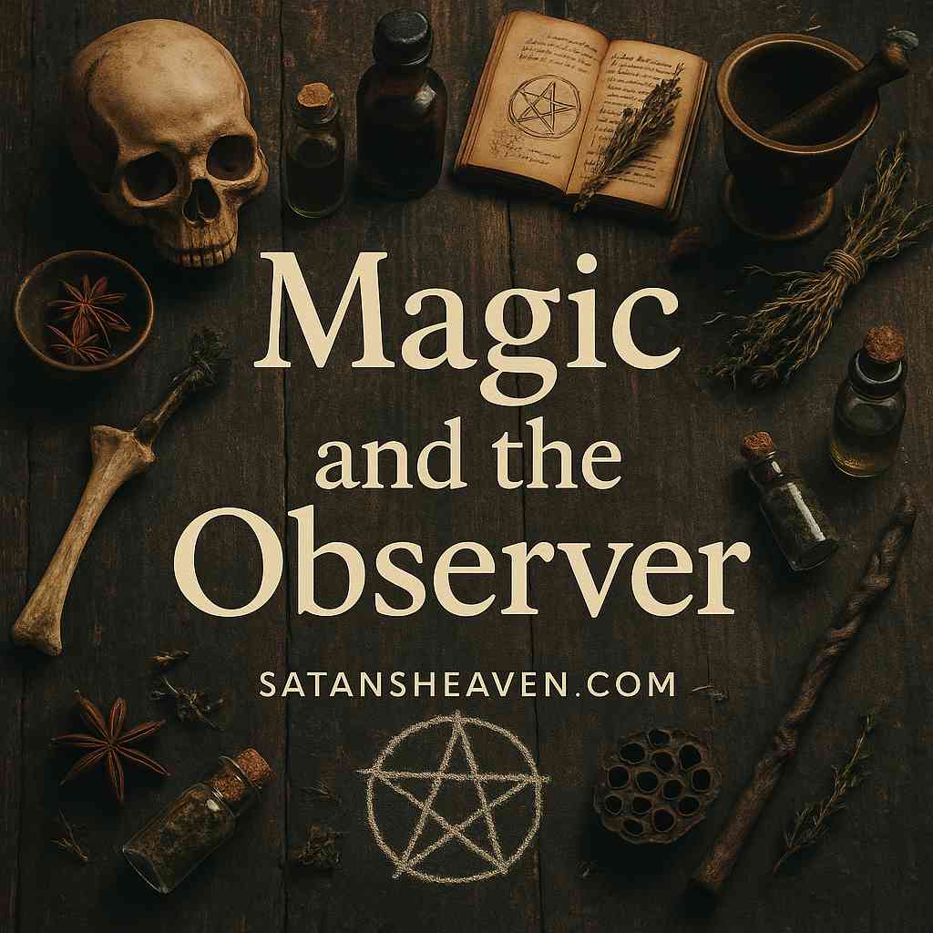Magic often appears to depend on the observer, where perception, belief, and awareness shape the experience of the mystical.