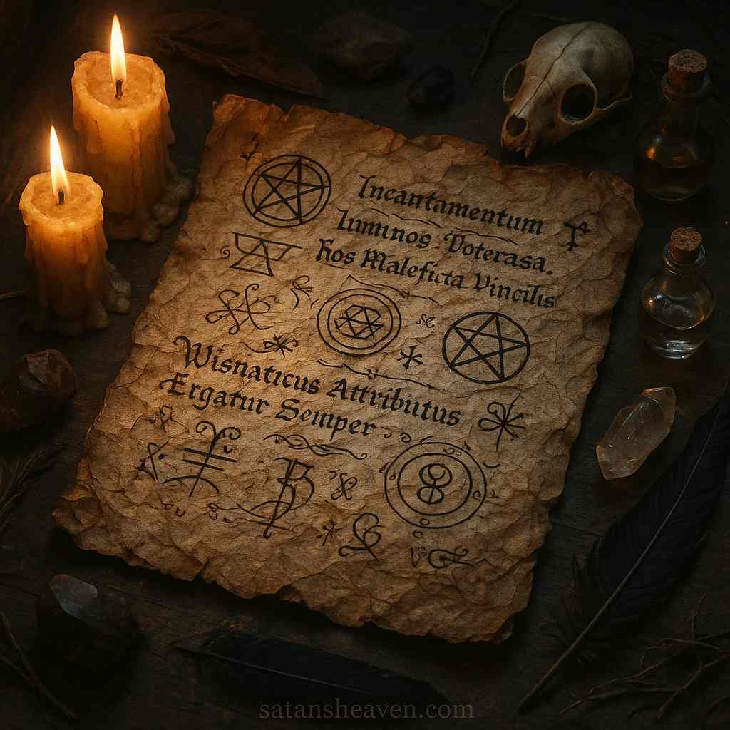 In witchcraft, conjurations hold deep significance as they transform spoken words into vessels of power, bridging the practitioner’s will with unseen energies and forces.