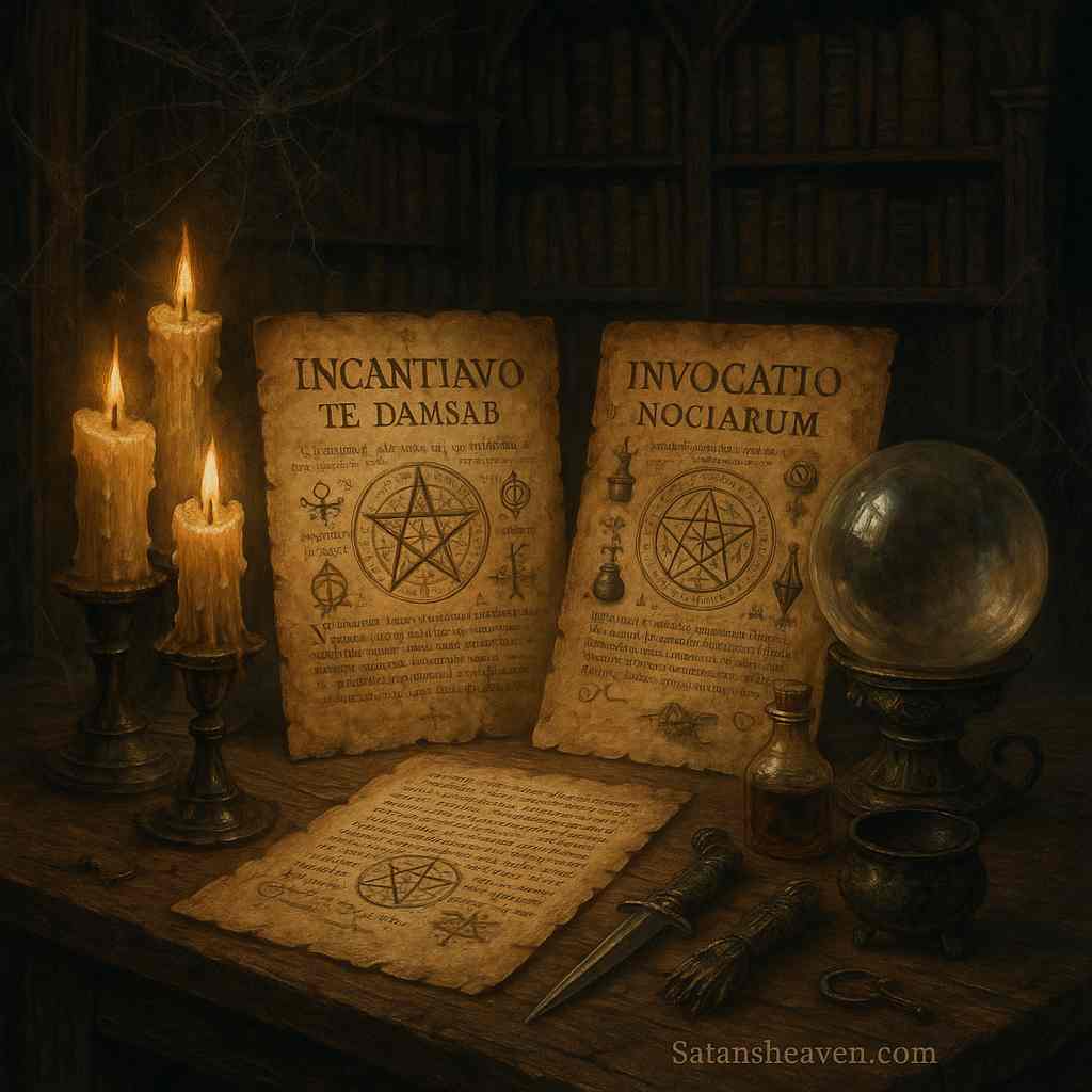 Spells in witchcraft are ritualistic practices intended to channel energy and manifest specific outcomes.