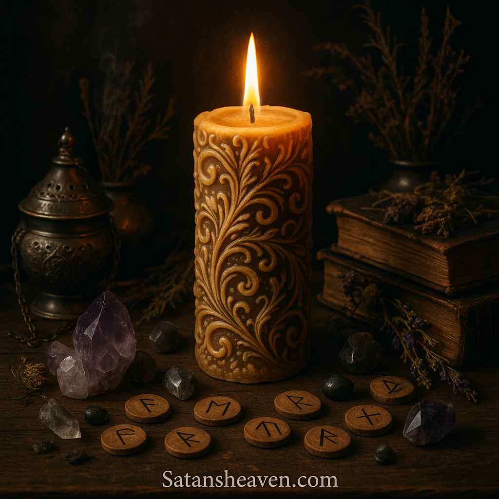 Calling a spirit using a candle flame involves focusing on the flame as a channel between the physical and spiritual realms.