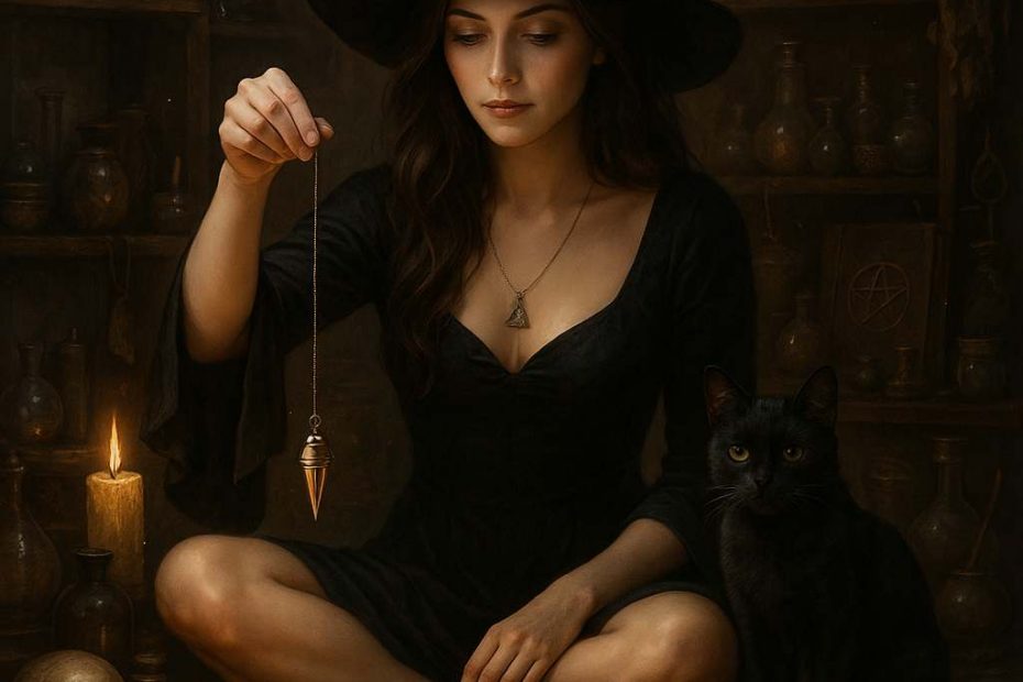 A pendulum is often used as a simple yet powerful tool for communicating with spirits by interpreting its movements as answers.