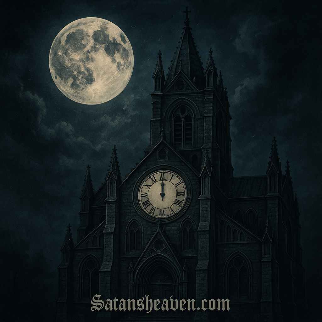 The origin of the witching hour dates back to medieval Europe, when it was believed that midnight marked a time of heightened supernatural activity and witchcraft.